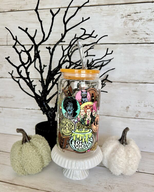 Hocus Pocus Cup with lid & straw 16oz