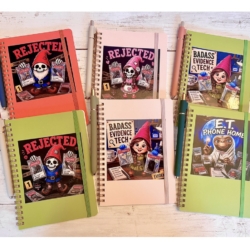 Evidence Tech Life – Spiral Notebook with Gel Pen Gift Set